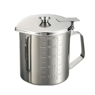 Ca inox 304 có nắp 2000ml Asone