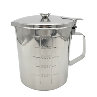 Ca inox có nắp đậy 3000ml ASONE 49-67