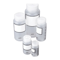 Chai nhựa 500ml có chia vạch, có vùng trắng ghi tên mẫu Azlon, PP, Scilabware