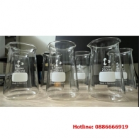 Cốc thủy tinh hình nón (cốc Phillips) 250ml Duran
