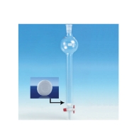 Cột sắc ký thủy tinh có lọc xốp thủy tinh P2 28/100ml có khóa ptfe