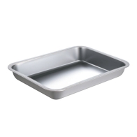 Khay inox đựng dụng cụ thí nghiệm, y tế, 530×325×h40mm