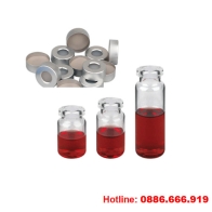 Lọ mẫu serum 5ml trong, Φ22.5×h38mm, crimptop