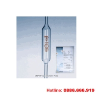 Pipet bầu thủy tinh 10ml MBL, as class