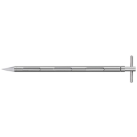 Thanh lấy mẫu 3 ngăn bằng thép không gỉ 316L 878mm Burkle Germany 5316-2085