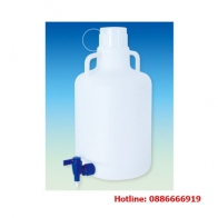 Thùng nhựa đựng hóa chất 5 lít, có vòi xả