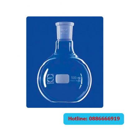 1000 ml DURAN glass flat-bottom flask, socket: 24/40