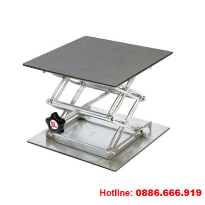 Bàn nâng hạ thí nghiệm bằng inox, 30x30cm