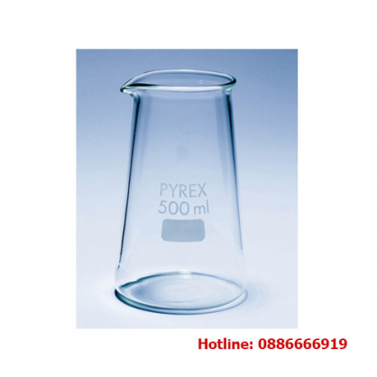 Beaker hình nón có mỏ rót (Cốc mẫu phillips) PYREX