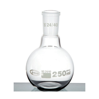 Bình cầu đáy bằng 1000ml cổ nhám TS24/40 Glassco (flat bottom flask)