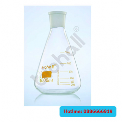 Bình tam giác Erlenmeyer cổ nhám 25 - 5000 mL