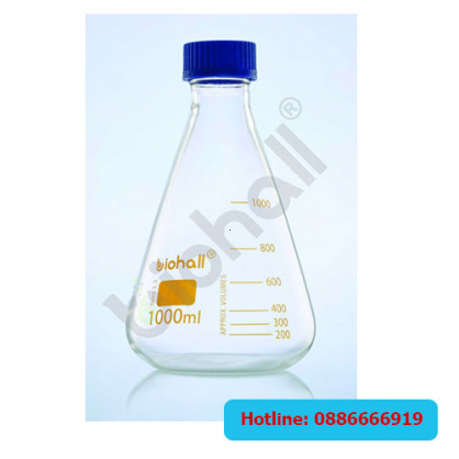 Bình tam giác nắp vặn Biohall 50 - 1000 mL