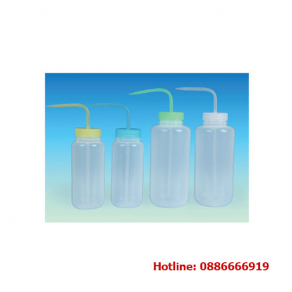 Bình tia 1000ml, nhựa LDPE, miệng rộng