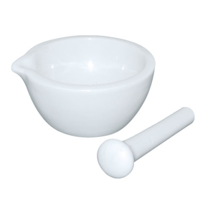 Bộ chày cối thí nghiệm bằng sứ 50ml