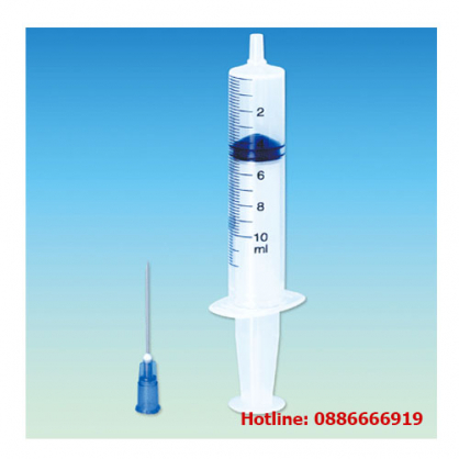 Bơm tiêm nhựa PP 10ml, 100/hộp