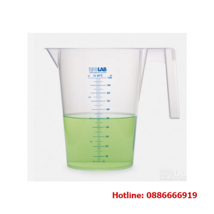 Ca đong chính xác vạch xanh, ISOLAB, 250- 3000ml