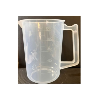 Ca nhựa 1000ml dùng đong mẫu thí nghiệm