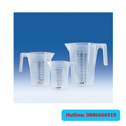 Ca nhựa 1000ml, PP,  Vitlab