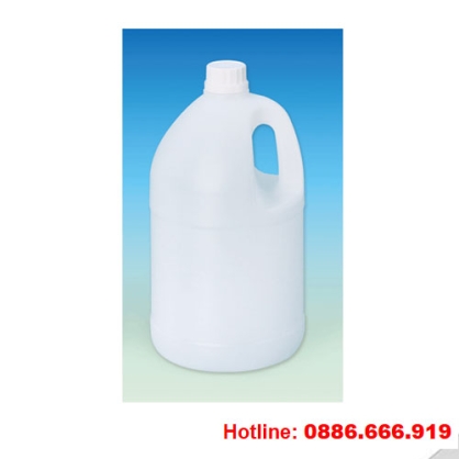 Can nhựa 5 lít, loại tròn, có Temper Evident
