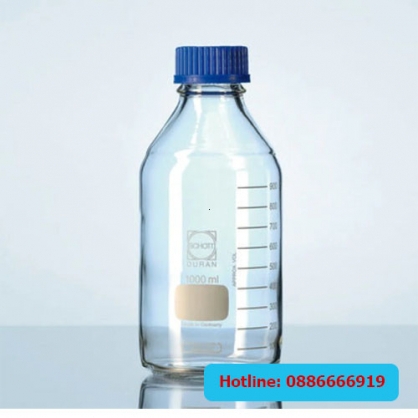 Chai trung tính 250ml nắp vặn xanh GL45 Duran