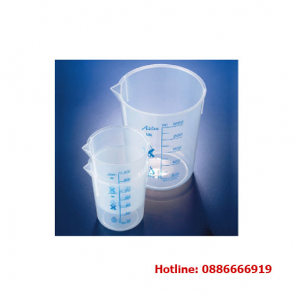 Cốc nhựa 250ml Azlon Scilabware vạch xanh