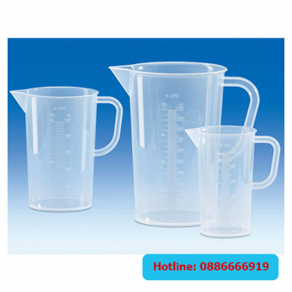 Cốc nhựa 500ml, PP, Vitlab