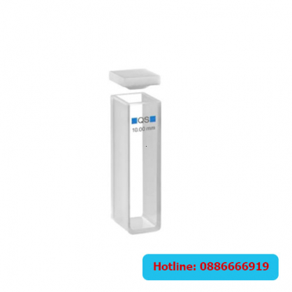 Cuvet thạch anh Macro Hellma 100-5-40 QS-100 type nắp PTFE