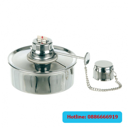 Đèn cồn bằng inox dùng trong phòng thí nghiệm Bochem Đức