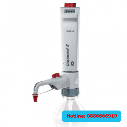 Dispenser Dispensette® S, digital, DE-M,  BRAND 4600361, điện tử, 5-50ml