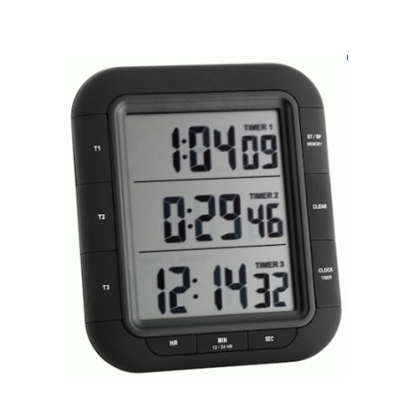 Đồng hồ hẹn giờ 3 kênh TFA Dostmann Triple Timer XL