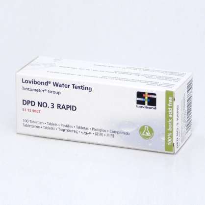 DPD No.3 Rapid thuốc thử đo clo tổng Lovibond Tintometer