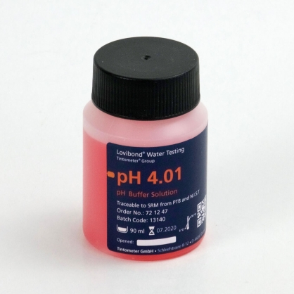 Dung dịch chuẩn pH 4.01, 90 ml traceable to N.I.S.T