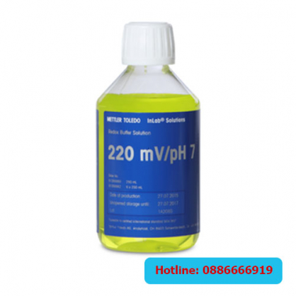 Dung dịch chuẩn REDOX 220mV/pH7, Mettler 51350060