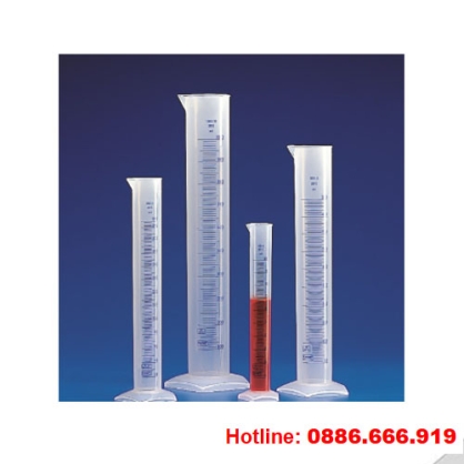 Kartell Cylinder, Ống đong nhựa vạch xanh 2000ml, 2567