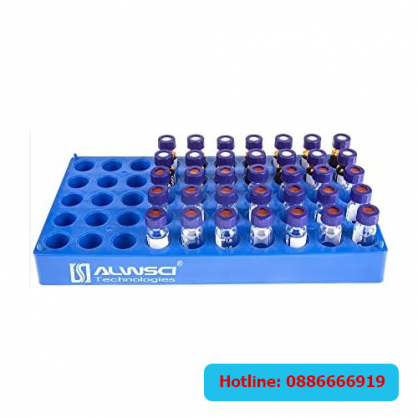 Khay đựng vial 2ml HPLC ALWSCI 50 lổ