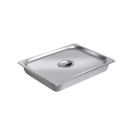 Khay inox có nắp phòng thí nghiệm, 530×325×h40mm