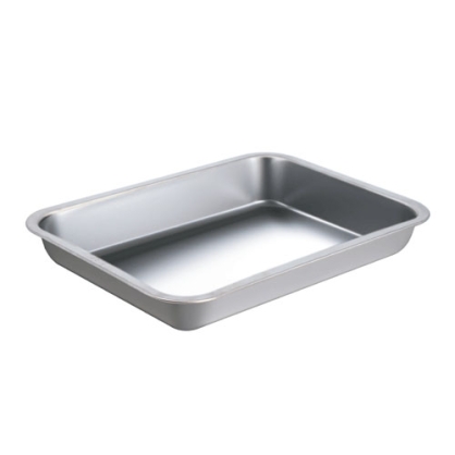 Khay inox đựng dụng cụ thí nghiệm, y tế, 530×325×h40mm