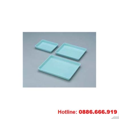 Khay nhựa viền thấp, PP, 2.1 lít, LMS Japan
