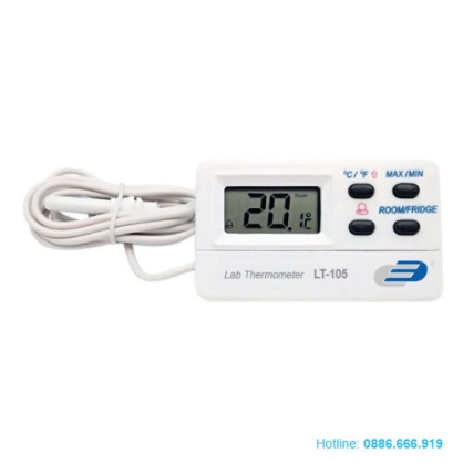 Nhiệt kế điện tử phòng thí nghiệm có chức năng cảnh báo TFA LT105