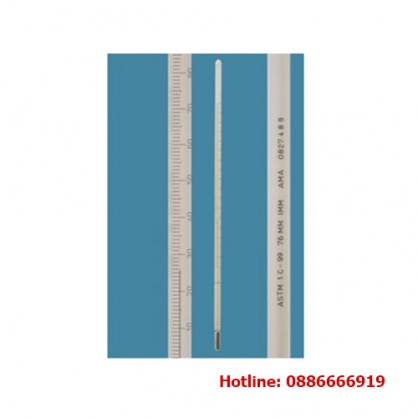 Nhiệt kế thủy ngân -10/+50oC:1oC, Amarell G10004