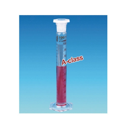 Ống đong thủy tinh 100ml có nút đậy witeg germany