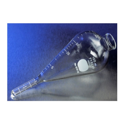 Ống ly tâm dầu thủy tinh hình quả lê 100ml Goetz  Pyrex 8220-100