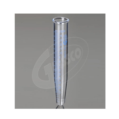 Ống ly tâm thủy tinh 15ml vạch chia xanh Glassco 088.202.03