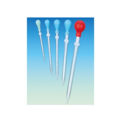 Ống nhỏ giọt thủy tinh 10ml kèm theo bóp cao su, thí nghiệm