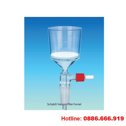 Phễu lọc Buchner chân không 1000ml có màng xốp 30-50um, nhám 24/29
