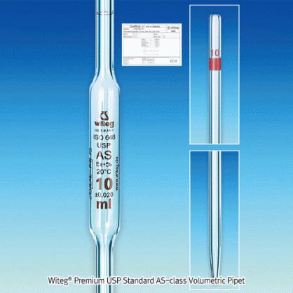 Pipet bầu AS-class Witeg 0.5-100ml