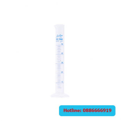 PP cylinder 100ml Azlon (ống đong vạch xanh)