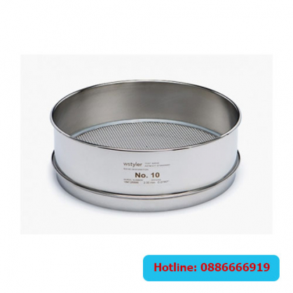 Sàng inox lổ 1.00mm đường kính 8" Tyler