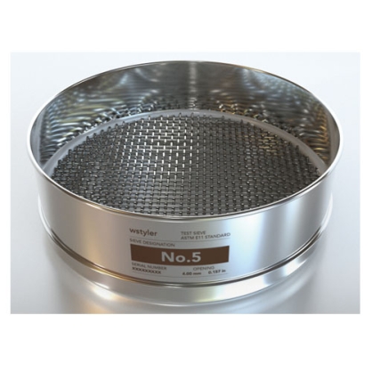 Sàng rây mẫu thí nghiệm đo kích thước hạt 400µm D200mm, bằng thép không gỉ