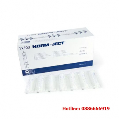 Syringe 2ml (3ml) nhựa PP, tiệt trùng, Henke Ject